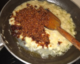 A picture of step 2 of Banana Halwa.