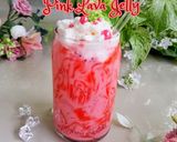 Foto langkah ke 4 dari resep Es Pink Lava Jelly.