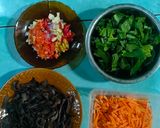 Foto langkah ke 1 dari resep Bihun Kecap Jamur Kuping.