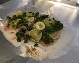 Une image de l'étape 7 de Ailes de raie au citron vert, échalote et persil frais.