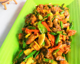 Foto langkah ke 11 dari resep Jantung Ayam Buncis Ubi jalaR.