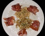 Foto del paso 5 de la receta Bolitas de mijo cubiertas de jamón y semillas germinadas