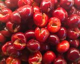 Cseresznye lekvár 🍒édesítőszerrel recept fázis 1 fotója