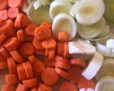 Foto del paso 1 de la receta: 197. Crema de zanahoria y garbanzos (entrante crema)