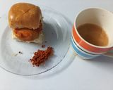 A picture of step 6 of Vada Pav.