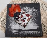 Pas rețetă Prăjitura de ricotta cu căpșuni și afine 11 fotografie