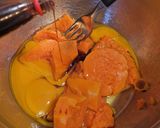 Foto del paso 2 de la receta: Tortita fit de cacao y calabaza 🎃