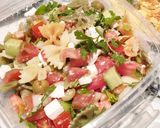 รูปขั้นตอนการทำที่ 4 ของ Salad Pasta Feta & Lemon (Nonfat)