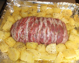 Foto del paso 2 de la receta: Arrollado de carne relleno