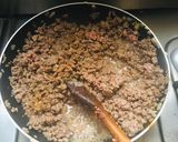 A picture of step 6 of Keto Lasagna.