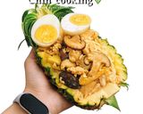 Hình bước làm 6 của món Ức gà rang dứa