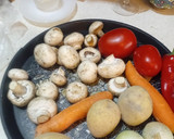 عکس مرحله 1 از دستور خوراک قارچ رژیمی