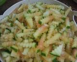Foto langkah ke 1 dari resep Manisan Rainbow pepaya.