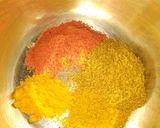 A picture of step 4 of Lentil dal.