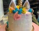 Foto del paso 8 de la receta: Pastel arco iris unicornio
