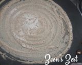 A picture of step 3 of Kala Chana/Black Chickpeas Dosas.