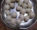 A picture of step 5 of Rice rasgulla and gulab jamun.