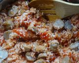 A picture of step 1 of Sausage & Pea Pilaf.