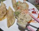 Foto langkah ke 4 dari resep Dimsum Ayam dan Udang Isi Keju Lumer.
