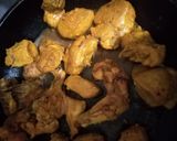 A picture of step 2 of Chicken BBQ karahi🍅.