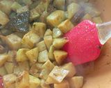 A picture of step 7 of Olkopi Chingri / Kohlrabi with Prawns.