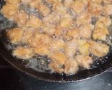 A picture of step 3 of Chicken popcorn pasta 😋.