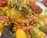 A picture of step 3 of Moroccan Couscous with Seven Vegetables in My Amazigh Style.