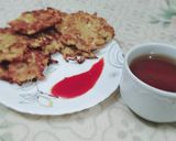 A picture of step 9 of Lokki fritters 😋.