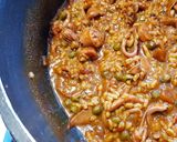 Foto del paso 4 de la receta: Los granos de trigo que quisieron ser "arroz meloso" 🔥🔥🔥