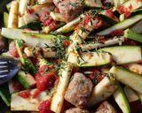 Une image de l'étape 3 de °Courgettes à la bolognaise°.