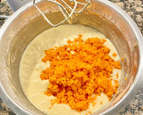 Foto del paso 6 de la receta: Pastel de zanahoria y dulce de boniato