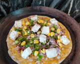 A picture of step 3 of ROTI TAWA PIZZA...