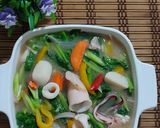 Gambar langkah 5 resipi Sup Sayur Monsoon Special🌧️.