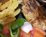 A picture of step 4 of Chicken Steak.