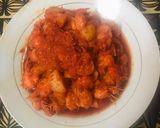 Foto langkah ke 4 dari resep Udang dan kentang sambel.