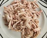 A picture of step 4 of Chicken Soup (Çorbë pule).