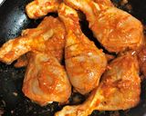 A picture of step 2 of Grilled Achari Garlic Chicken.