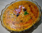 A picture of step 6 of Dhaba style moong dal.