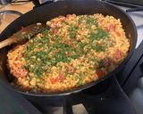 Une image de l'étape 9 de One pot pasta au caribou,tomates et oignon.