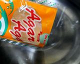 Hình bước làm 2 của món Rau câu hoa đậu biếc