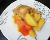 Pas rețetă Pulpe de rață pe pat de portocale la multicooker 3 fotografie