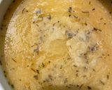 Krumplileves édesburgonyával, tárkonnyal recept fázis 4 fotója