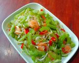 Foto langkah ke 4 dari resep Tumis pare udang toge.