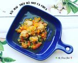 Hình bước làm 5 của món Xíu mại thịt bò sốt cà chua