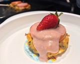 Foto langkah ke 6 dari resep [MPASI 1Y+] Mixed Patties w' Strawberry Cheese Cream.