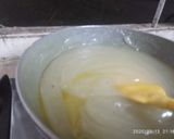 A picture of step 3 of Bombay Karachi Halwa.