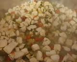 Foto del paso 1 de la receta: Arroz meloso de pollo con champiñones
