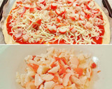 Foto del paso 4 de la receta: Pizza de surimi de cangrejo