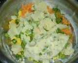 A picture of step 3 of Mix vegetable corn tikki.