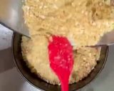 A picture of step 3 of New York baked cheesecake.